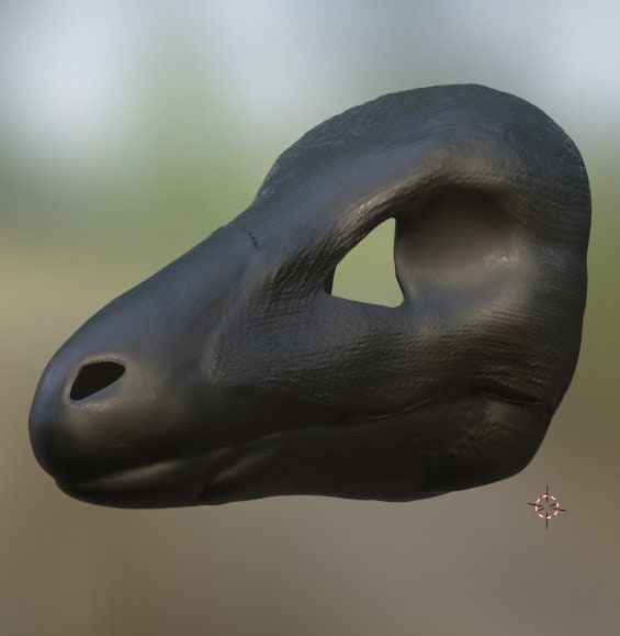 Microraptor Mask .STL Files for 3D Printing - Etsy