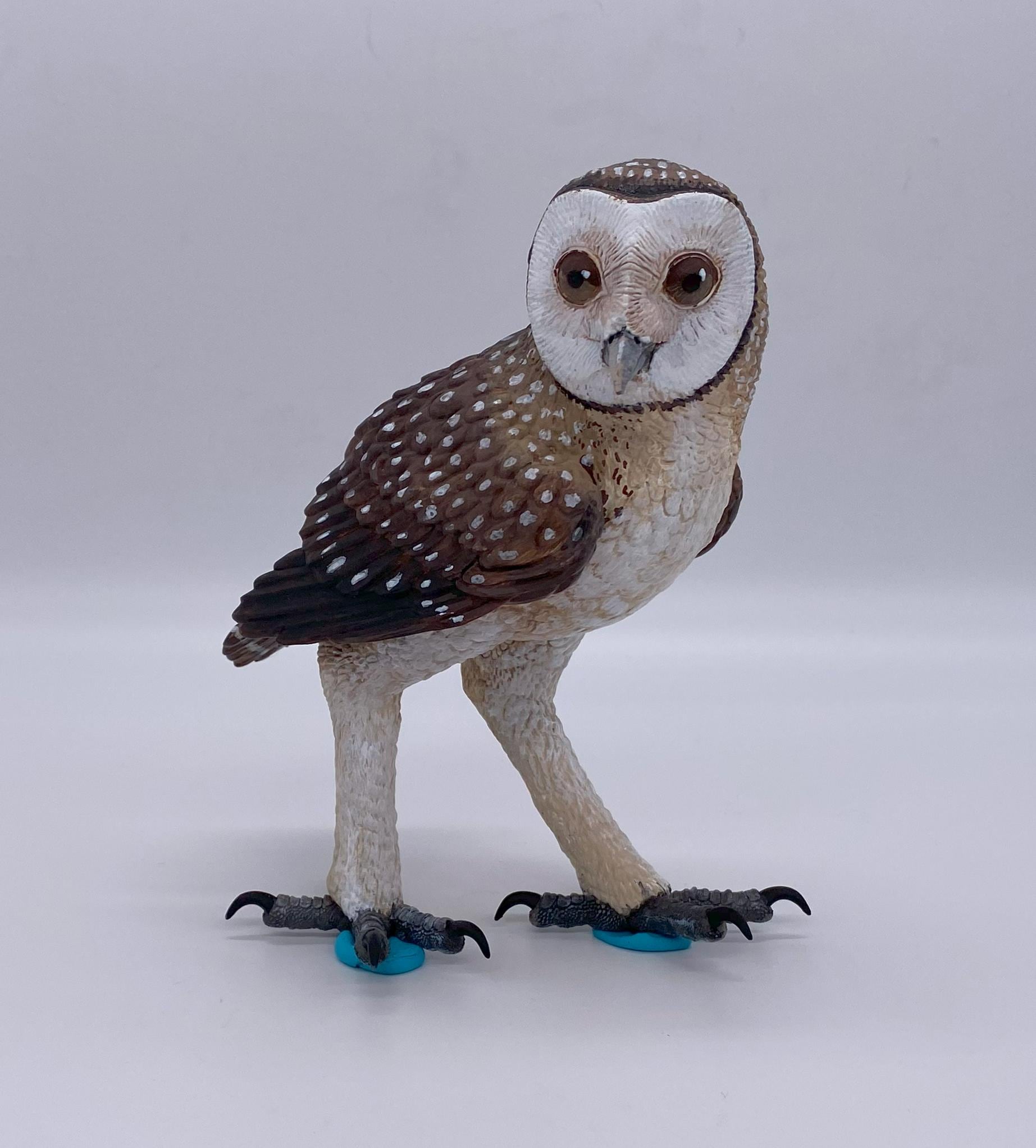 Physical 3D Printed Hawaiian Stilt Owl Figurine