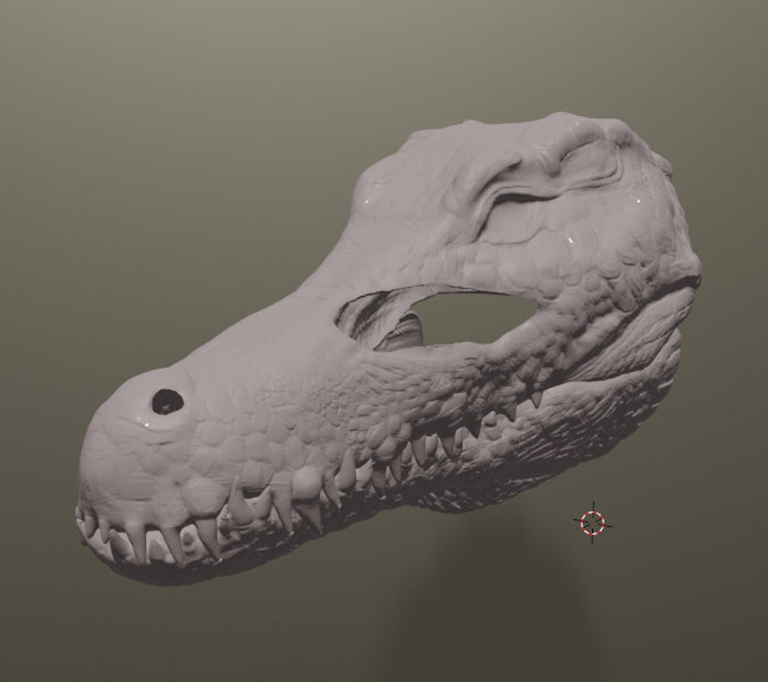 Crocodile Mask .STL Files for 3D Printing - Etsy