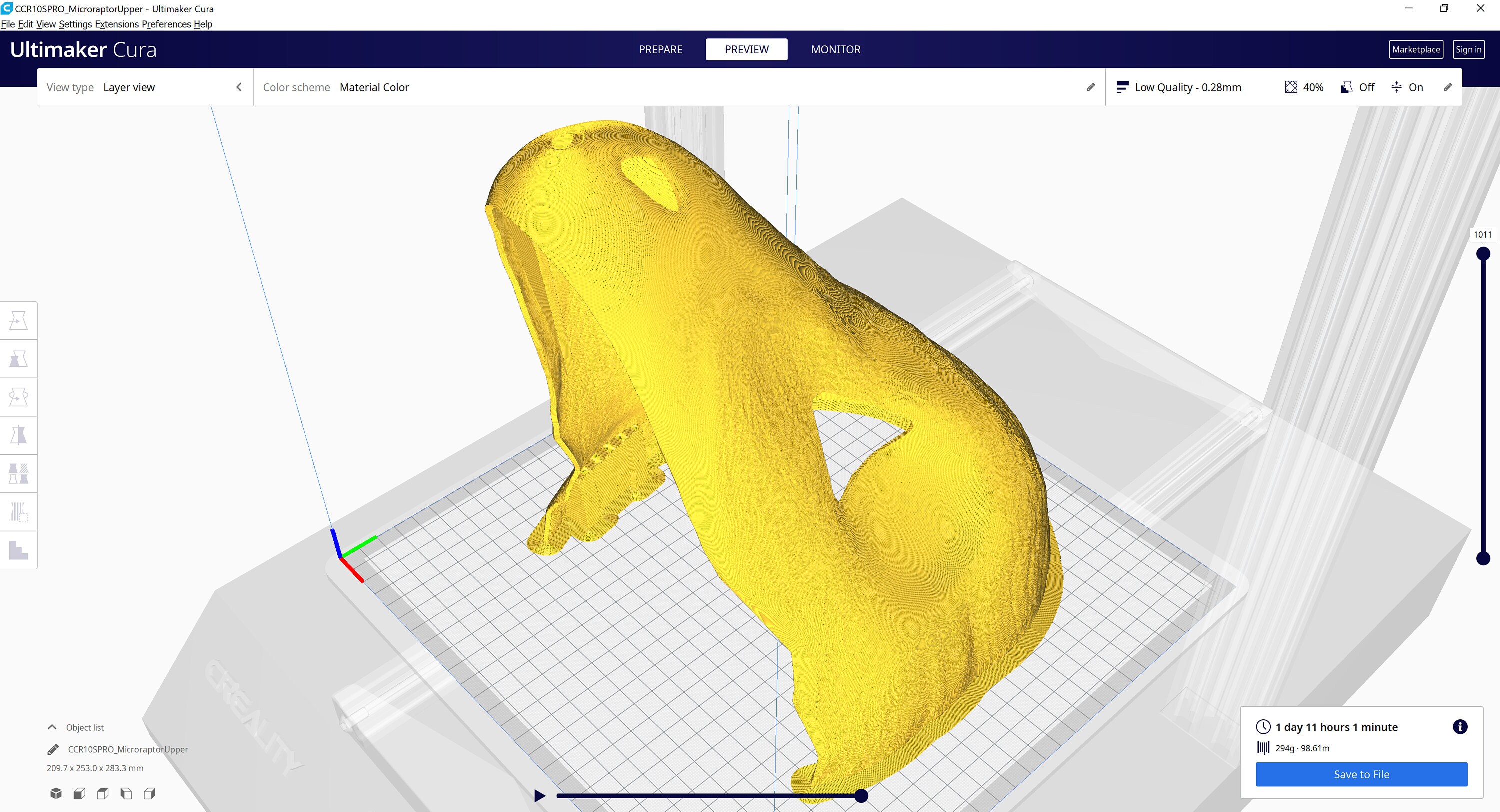 Microraptor Mask .STL Files for 3D Printing - Etsy
