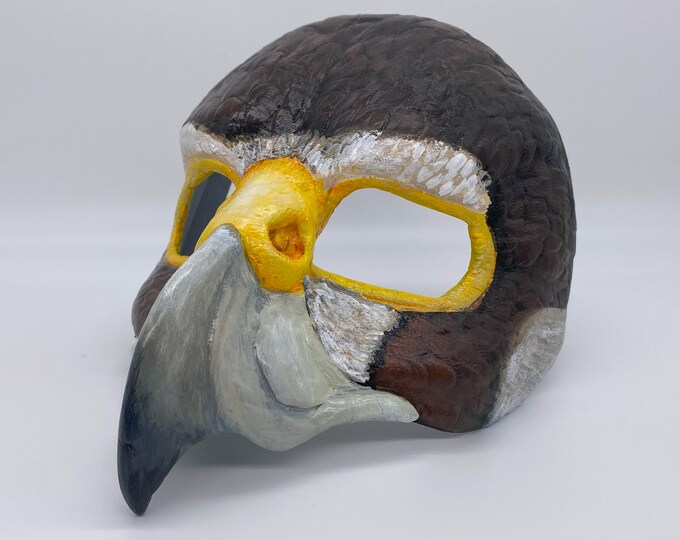 Valcon Mask Eurasian Falcon Masquerade Style Mask - Etsy