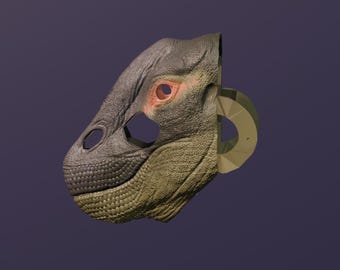 Apatosaurus Mask .STL files for 3D printing