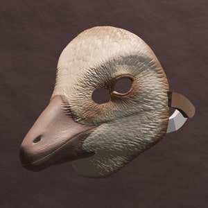 Mononykus Mask .STL files for 3D printing