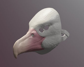 Wandering Albatross Mask .STL files for 3D printing
