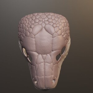 Olive Python Mask .STL Files for 3D Printing - Etsy