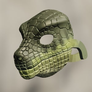 Lizardman Mask .STL Dateien für den 3D Druck