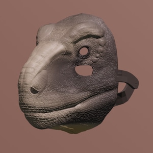 Rugops Mask .STL files for 3D printing