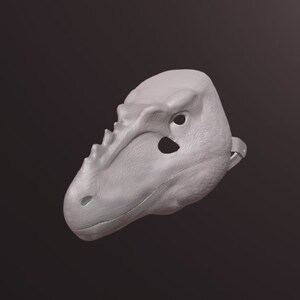 Alioramus V2 Mask .STL files for 3D printing