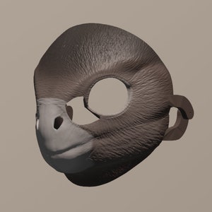 Anurognathus Mask .STL files for 3D printing