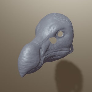 Dodo Bird Mask .stl files for 3D printing