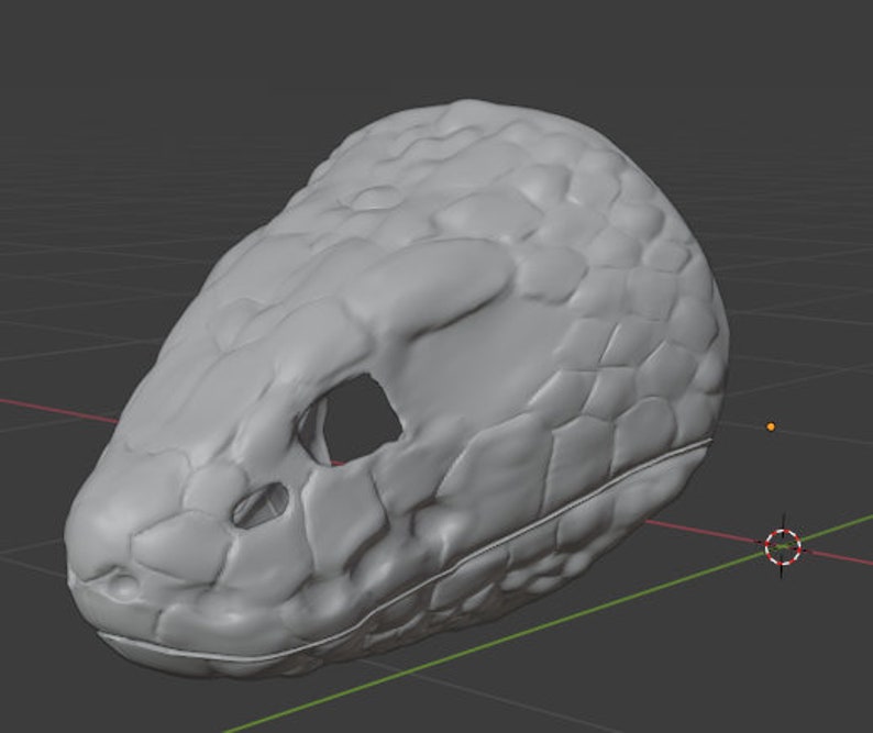 Ball Python Mask 3d Model Files Etsy