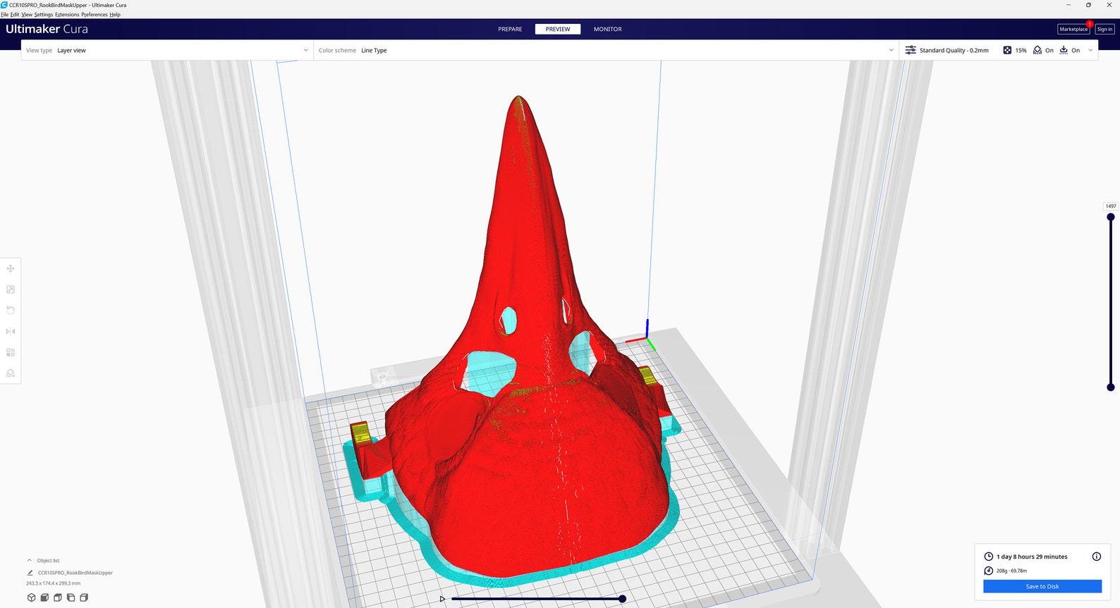 Rook Bird Mask .STL Files for 3D Printing - Etsy
