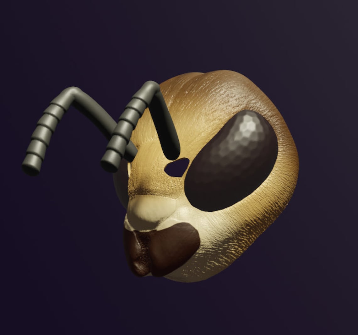 Bee Mask .STL Files for 3D Printing - Etsy