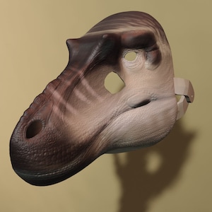 Lythronax Mask .STL files for 3D printing