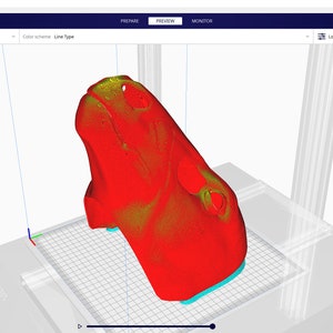 Masque de cheval . Fichiers STL pour limpression 3D image 6