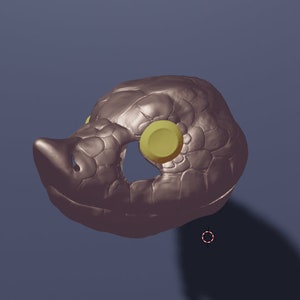 Hognose Snake Mask .STL files for 3D printing