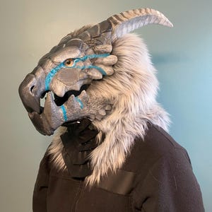 Stone Dragon Fursuit Head Etsy