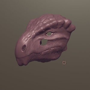 Dragonborn Mask .stl files for 3D printing