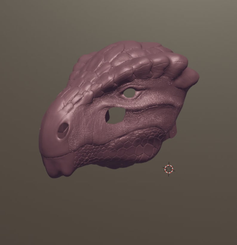 Dragonborn Mask .stl Files for 3D Printing Etsy Australia