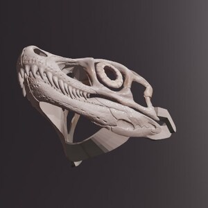 Velociraptor Skull Mask .STL Files for 3D Printing - Etsy