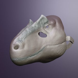 Allosaurus Mask V2 .STL files for 3D printing