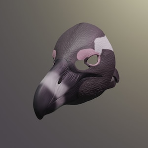 Cape Penguin Mask .STL files for 3D printing