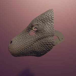 Komodo Dragon Mask .STL Files for 3D Printing - Etsy