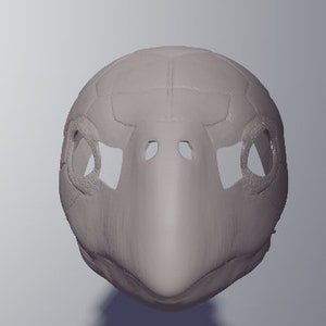 Hawksbill Turtle Mask .stl Files for 3D Printing - Etsy