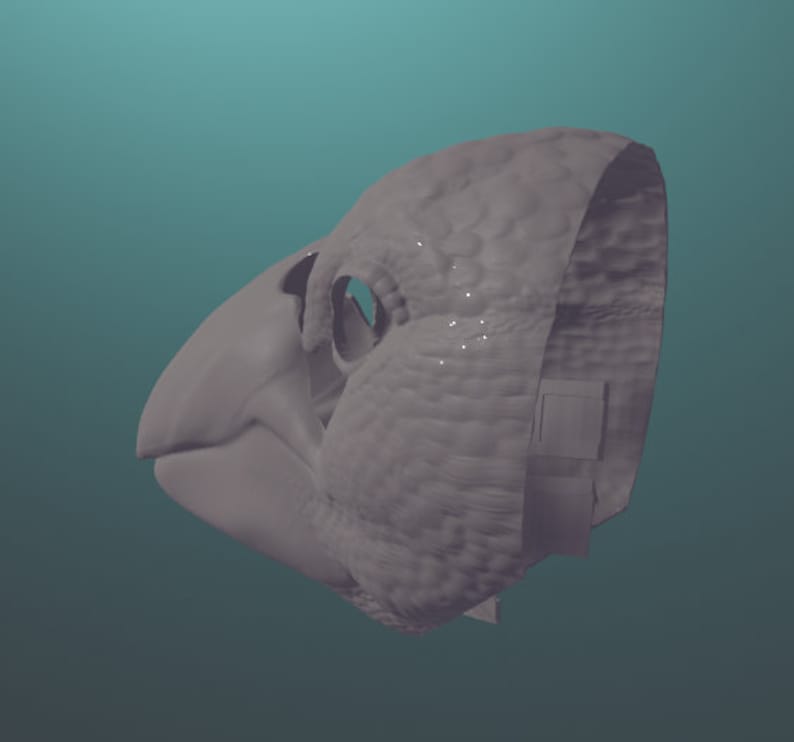 Ground Finch Mask .STL Files for 3D Printing - Etsy