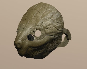 Snapping Turtle Mask .STL files for 3D printing