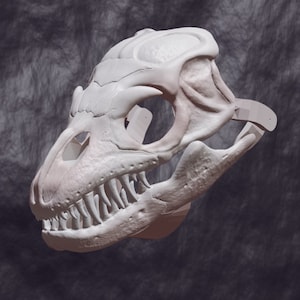 Crocodile Monitor Skull Mask Archivos .STL para impresión 3D