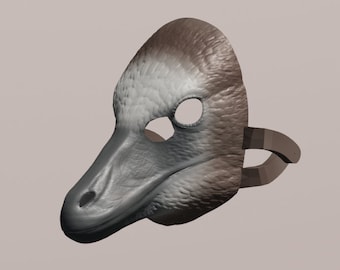 Halszkaraptor Mask .STL files for 3D printing