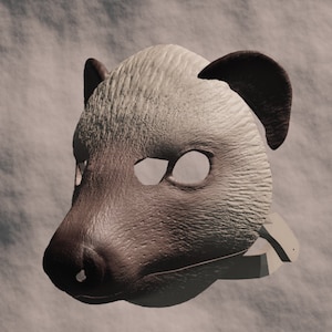 Hedgehog Mask .STL files for 3D printing