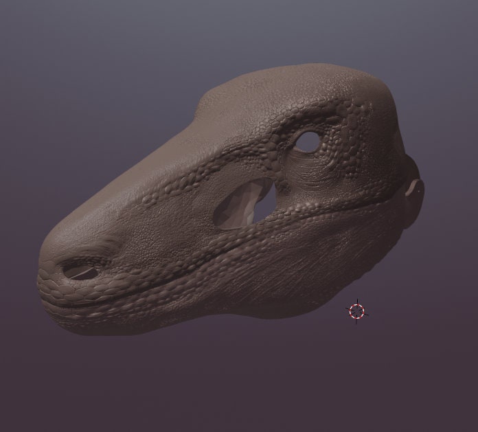 Megaraptor Mask .STL Files for 3D Printing - Etsy