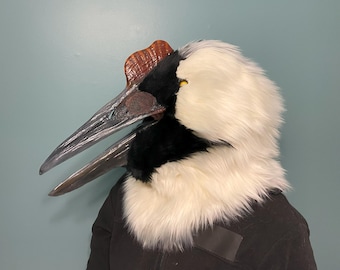 Realistic Quetzalcoatalus Fursuit Head