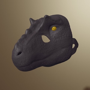 Yutyrannus Mask V2 .STL files for 3D printing