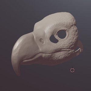 Cinereous Vulture Mask .stl files for 3D printing
