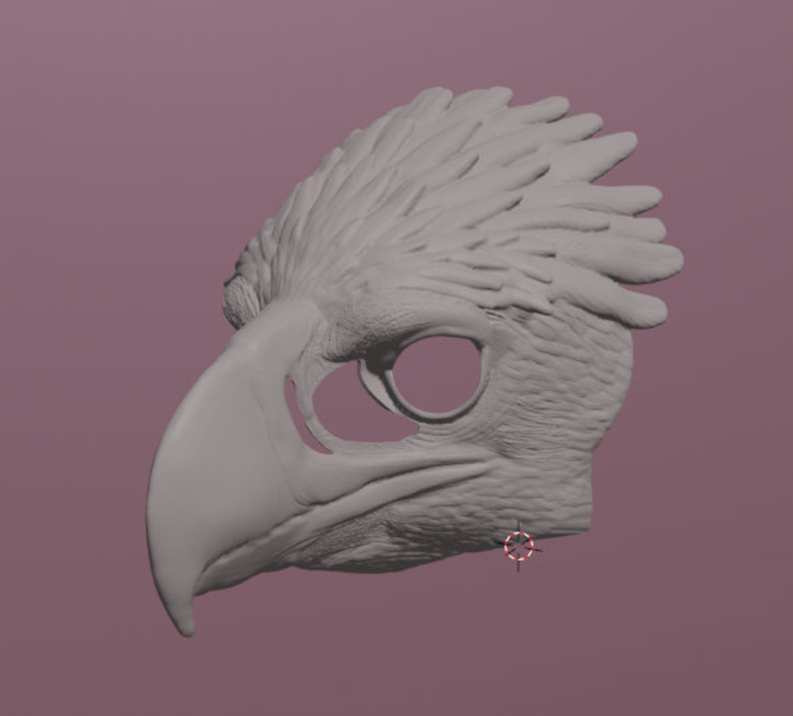 Philippine Eagle Mask .stl Files for 3D Printing - Etsy