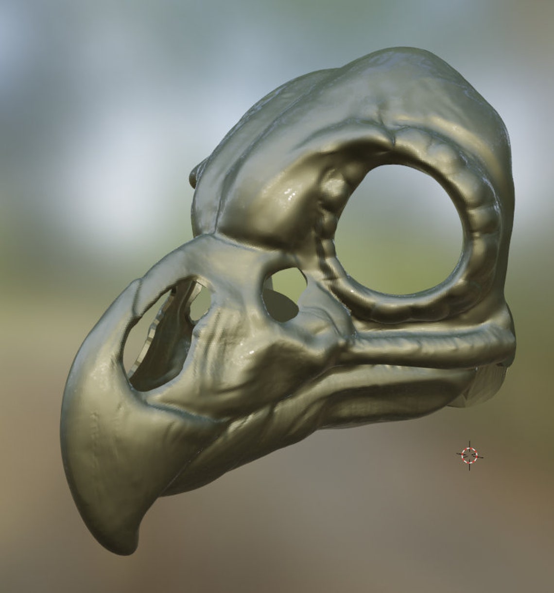 Owl Skull Mask .STL files for 3D printing Etsy