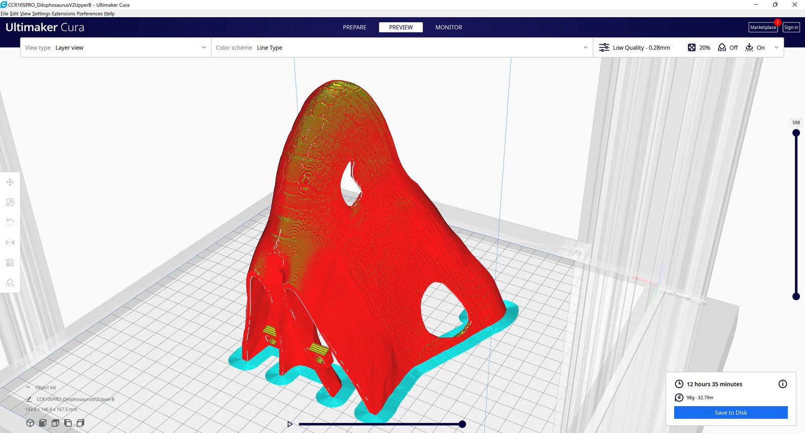 Dilophosaurus Mask V2 .stl Files for 3D Printing - Etsy