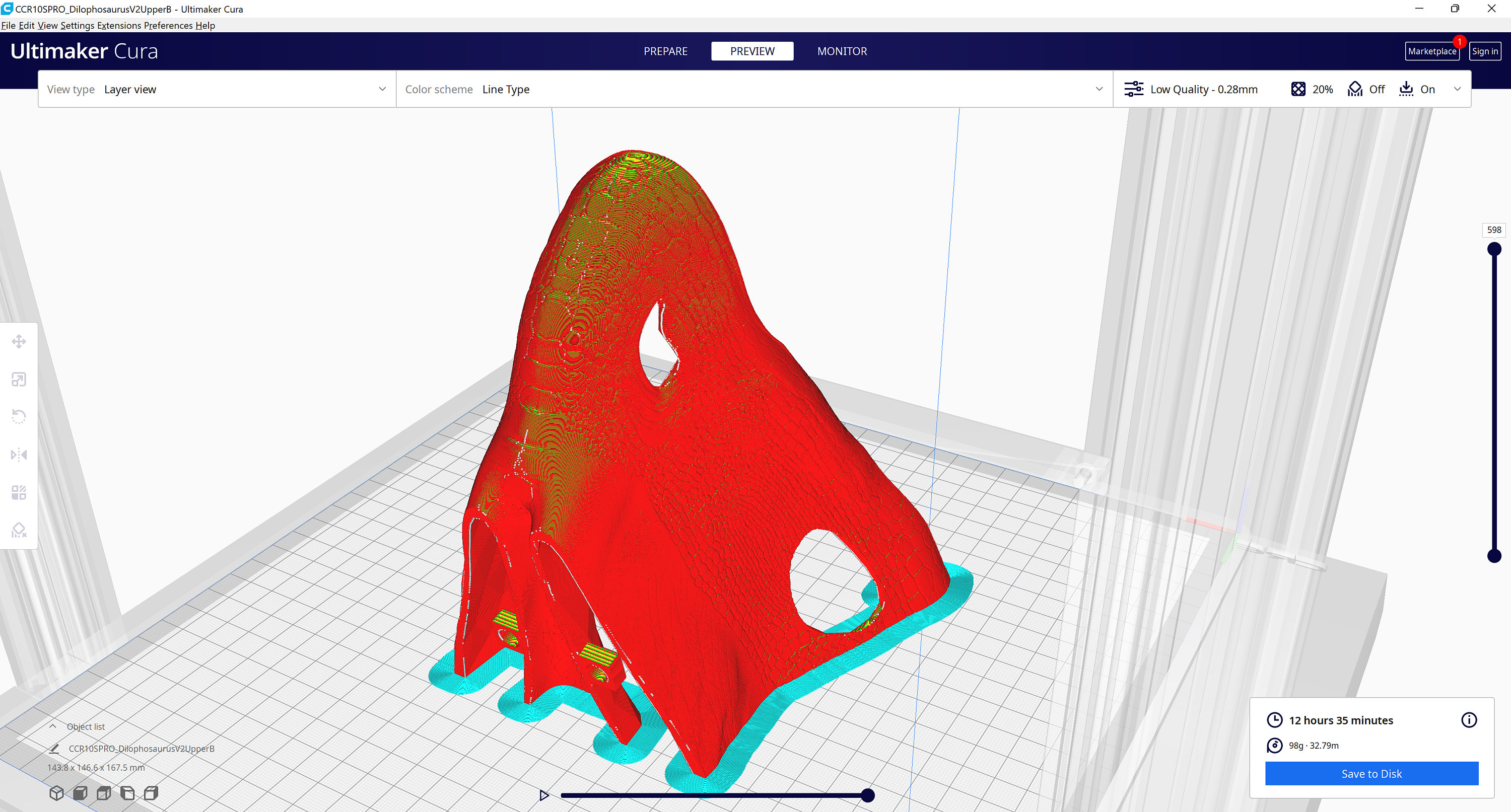 Dilophosaurus Mask V2 .stl Files for 3D Printing | Etsy Australia
