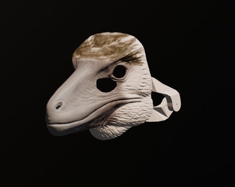Deinonychus Mask V3 .STL files for 3D printing