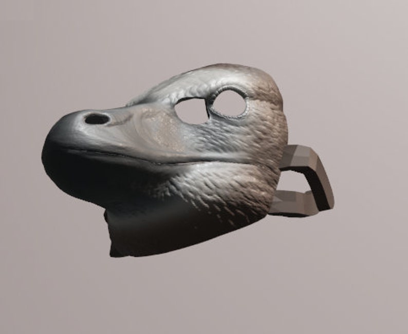 Halszkaraptor Mask .STL Files for 3D Printing - Etsy