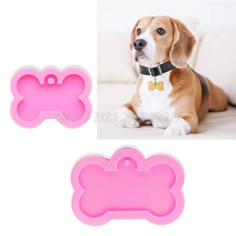 Silicone Dog Tag Mold Resin Etsy
