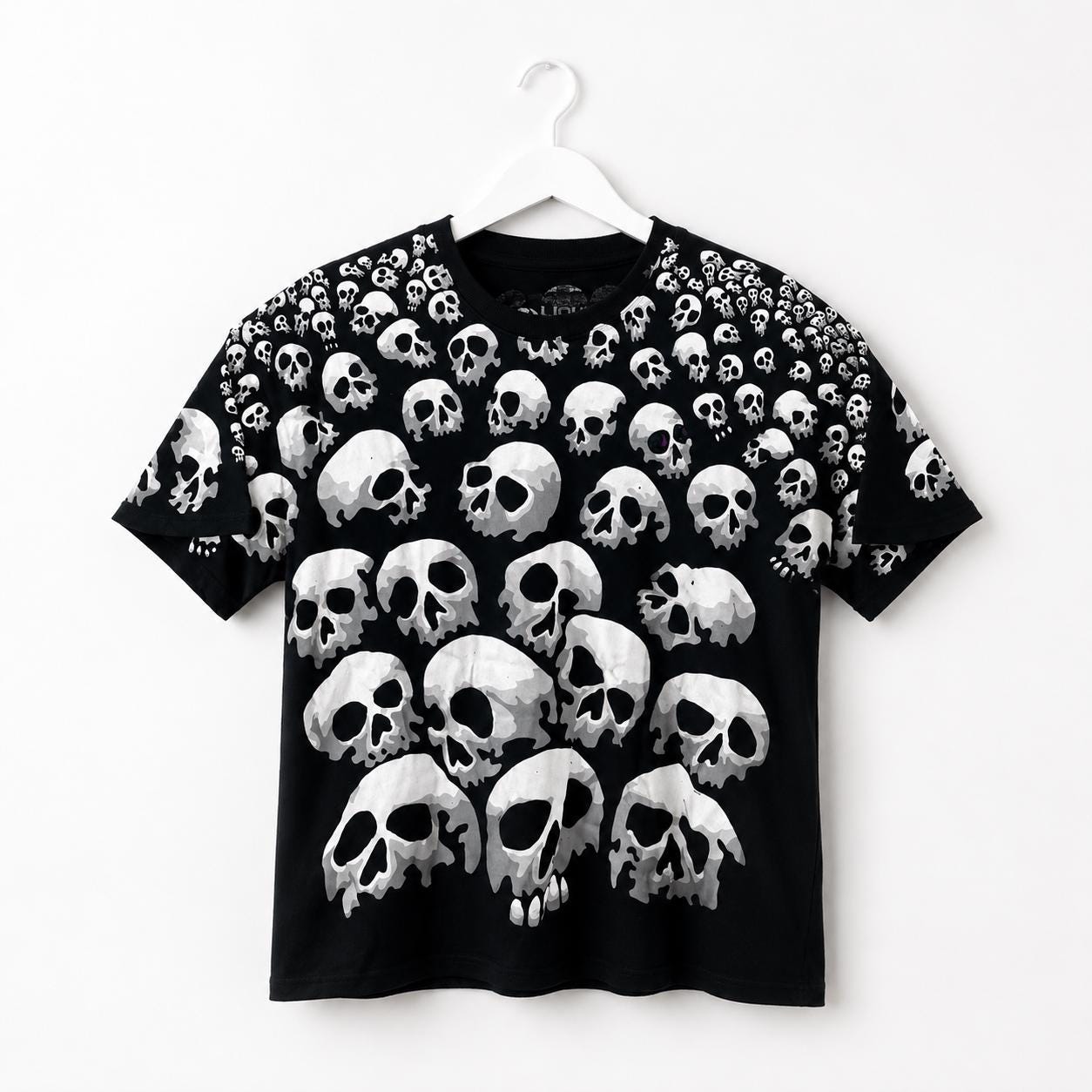 Liquid Blue Travis Scott Skull All Over Print T-shirt,halloween