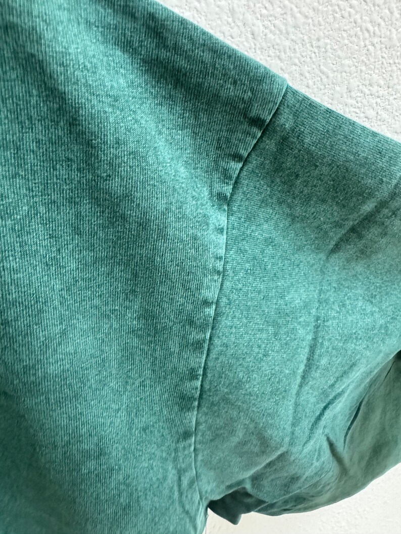 Oversized Acid Wash Shirt: Vintage Style Stone Washed Tee image 6