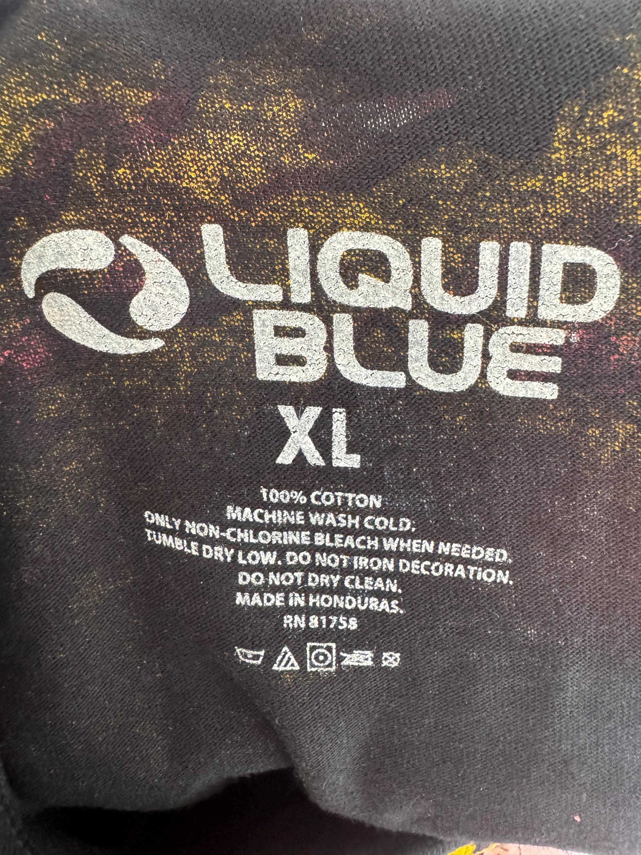 Liquid Blue Logan Wolverine Black T-shirt: Dark Fantasy Overload