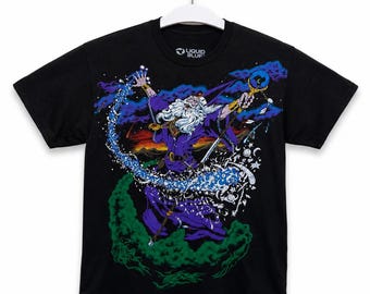 Wizard,rare,vintage(new,never Worn)liquid Blue Brand,(one)xl Long