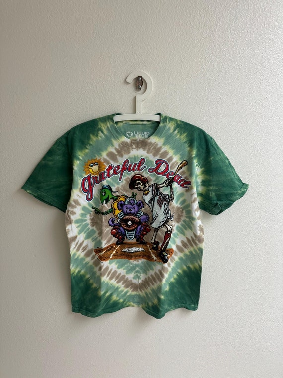 Grateful Dead Baseball Bear Shirt,retro Grateful Dead Tie Dye