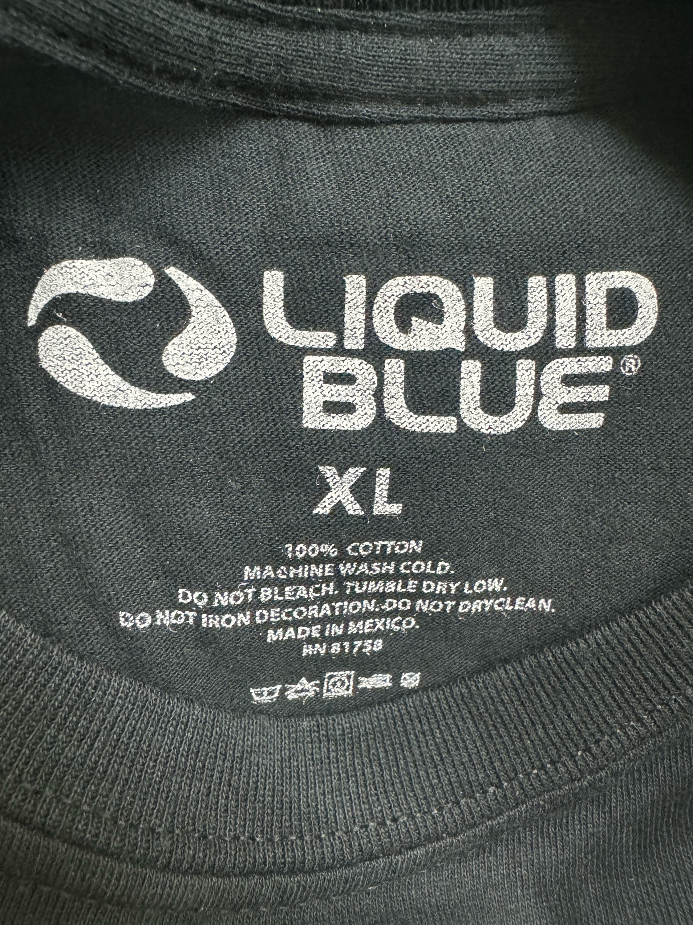 Liquid Blue Mystical Wizard Graphic Tee, Dark Fantasy Tee, Wizard